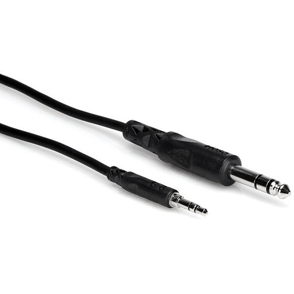 Main product image for Hosa CMS-110 3.5mm TRS to 1/4" TRS Stereo Interconn 241-9008
